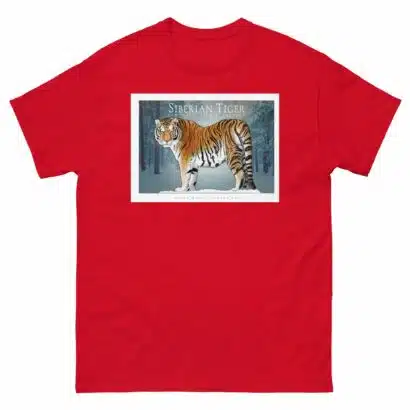 Siberian Tiger - Unisex classic tee - Image 4