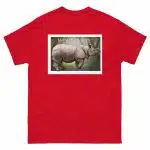 Javan Rhinoceros - Unisex classic tee - Image 4