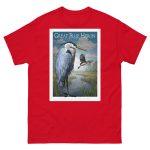 Great Blue Heron - Unisex classic tee - Image 4