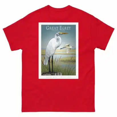 Great Egret - Unisex classic tee - Image 4