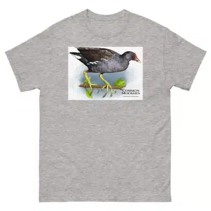 Common Moorhen - Unisex classic tee - Image 16