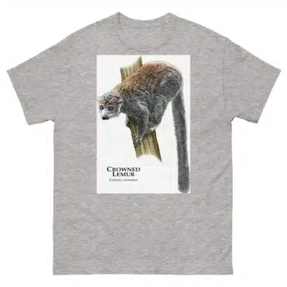 Crowned Lemur - Unisex classic tee - Image 16