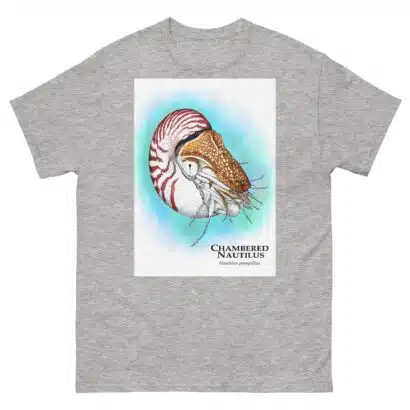 Chambered Nautilus - Unisex classic tee - Image 16