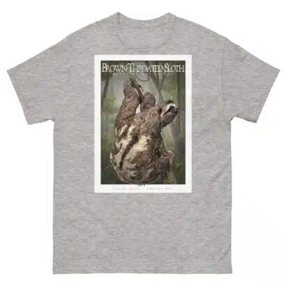 Brown-Throated Sloth - Unisex classic tee - Image 10