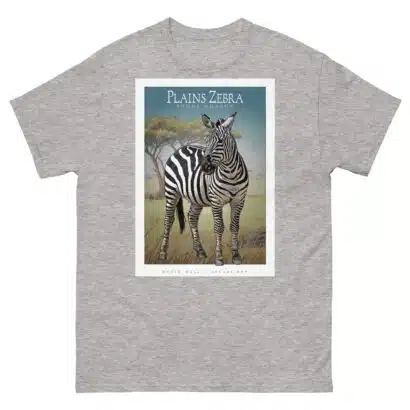 Plains Zebra - Unisex classic tee - Image 10