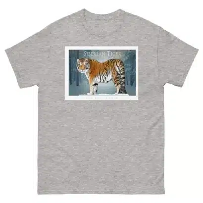 Siberian Tiger - Unisex classic tee - Image 10