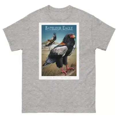 Bateleur Eagle - Unisex classic tee - Image 10
