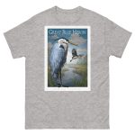 Great Blue Heron - Unisex classic tee - Image 10