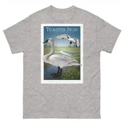 Trumpeter Swan - Unisex classic tee - Image 10