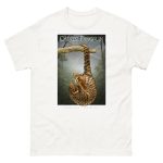 Fine art illustration of a Chinese Pangolin printed on a high-quality 100% unisex cotton t-shirt.