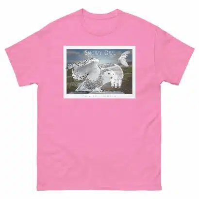 Snowy Owl - Unisex classic tee - Image 8