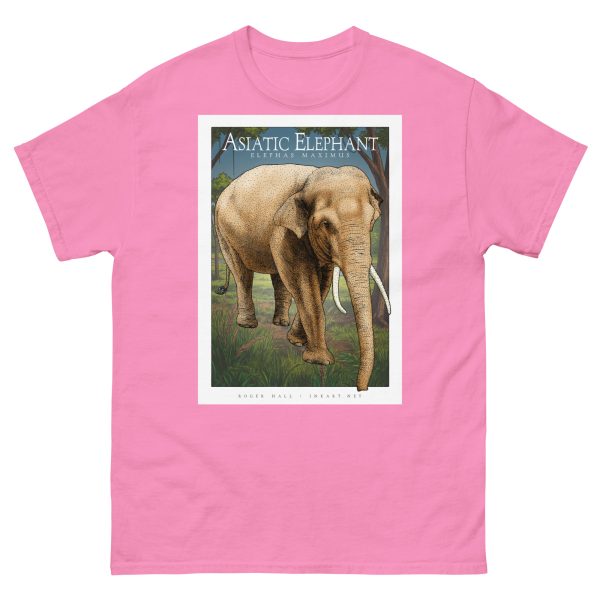 Asiatic Elephant - Unisex classic tee - Image 8