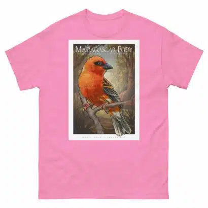 Madagascar or Red Fody - Unisex classic tee - Image 8
