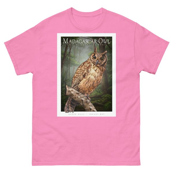 Madagascar Owl - Unisex classic tee - Image 8