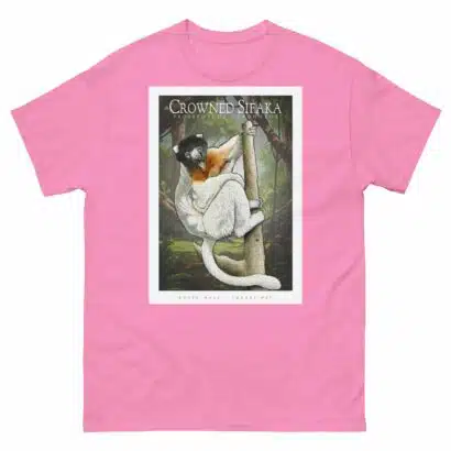 Crowned Sifaka - Unisex classic tee - Image 8