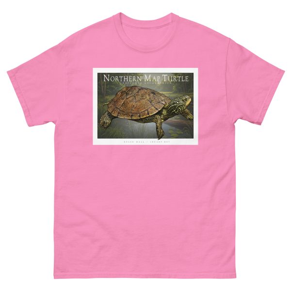 Northern Map Turtle - Unisex classic tee - Image 8