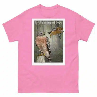 Red-Shouldered Hawk - Unisex classic tee - Image 8