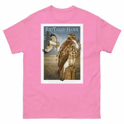 Red-Tailed Hawk - Unisex classic tee - Image 8