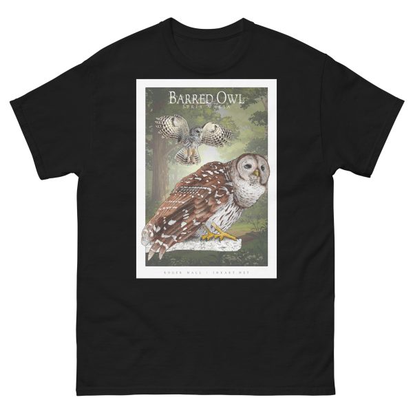 Barred Owl - Unisex classic tee - Image 3