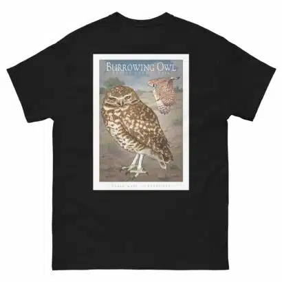 Burrowing Owl - Unisex classic tee - Image 3
