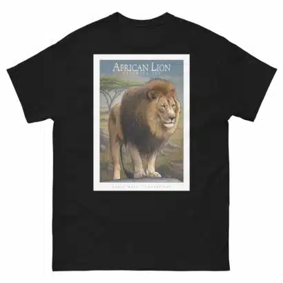 African Lion - Unisex classic tee - Image 3