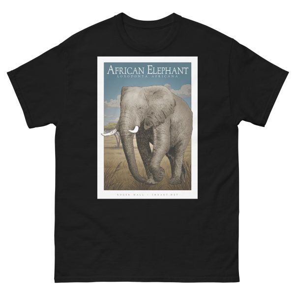 African Elephant - Unisex classic tee - Image 3