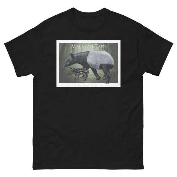Malayan Tapir - Unisex classic tee - Image 3