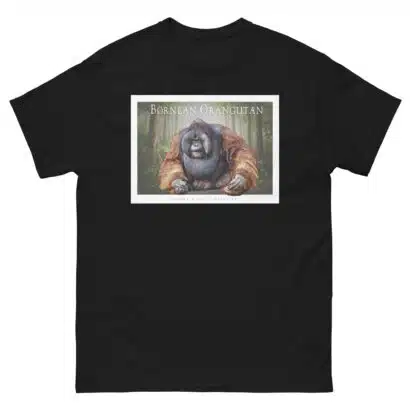 Bornean Orangutan - Unisex classic tee - Image 3
