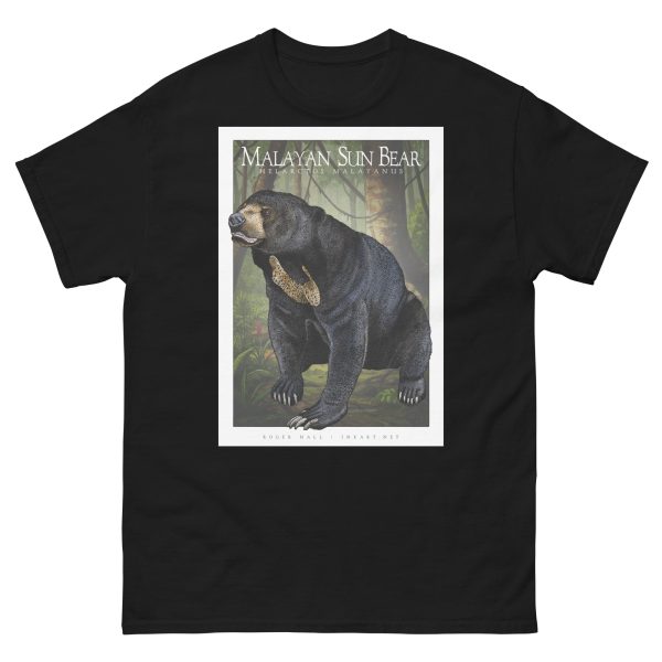 Malayan Sun Bear - Unisex classic tee - Image 3