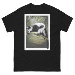 Black and White Ruffed Lemur - Unisex classic tee - Image 3