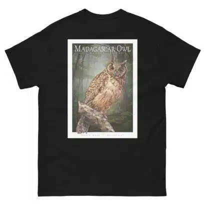 Madagascar Owl - Unisex classic tee - Image 3