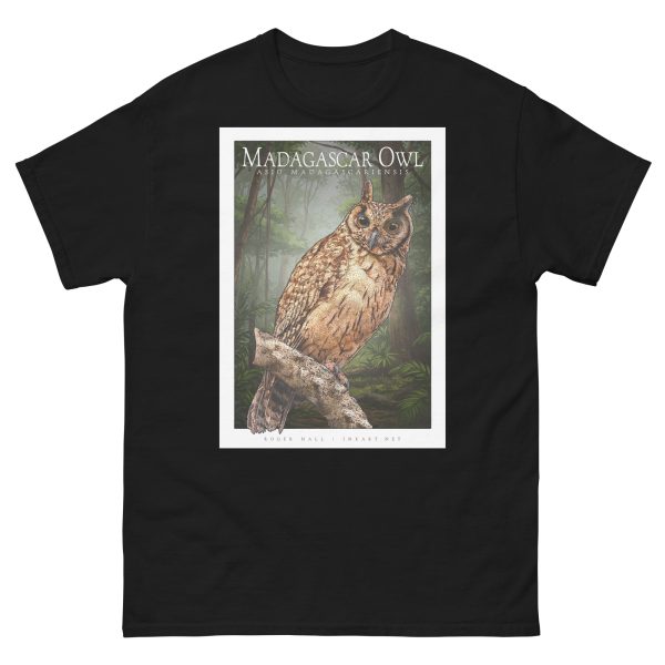 Madagascar Owl - Unisex classic tee - Image 3