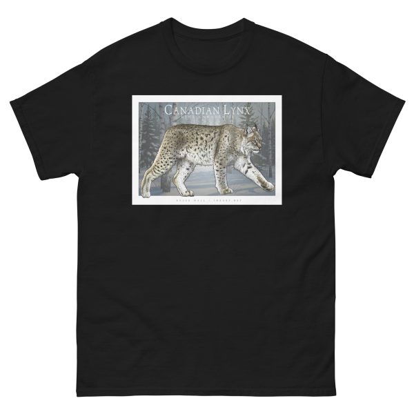 Canadian Lynx - Unisex classic tee - Image 3