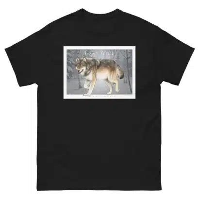 Gray Wolf - Unisex classic tee - Image 3