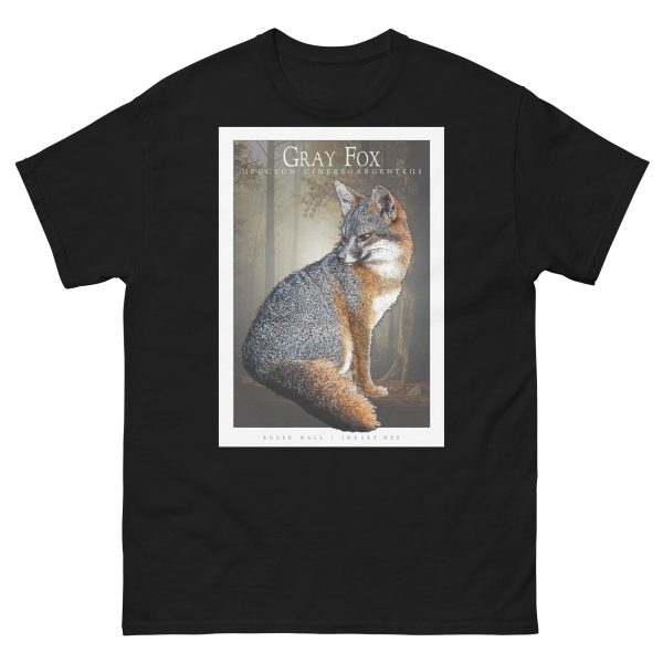 Gray Fox - Unisex classic tee - Image 3