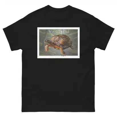 Wood Turtle - Unisex classic tee - Image 3