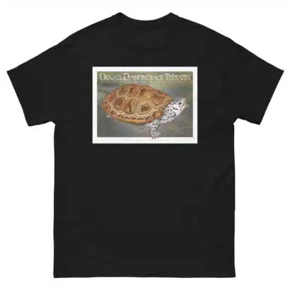 Ornate Diamondback Terrapin - Unisex classic tee - Image 3