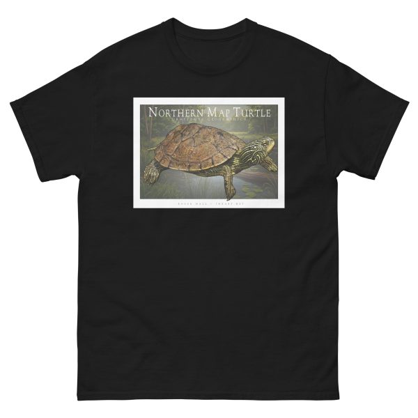 Northern Map Turtle - Unisex classic tee - Image 3