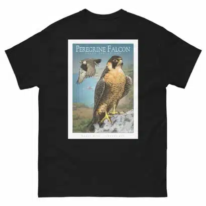 Peregrine Falcon - Unisex classic tee - Image 3
