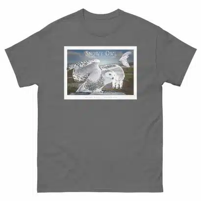 Snowy Owl - Unisex classic tee - Image 5