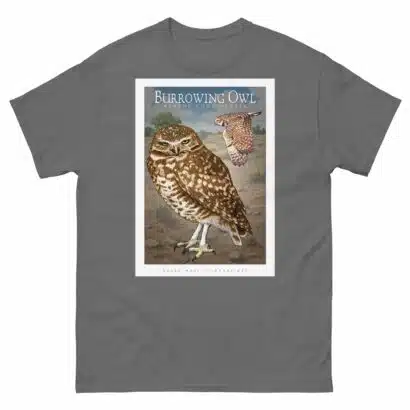 Burrowing Owl - Unisex classic tee - Image 5