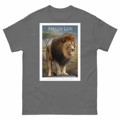 African Lion - Unisex classic tee - Image 5
