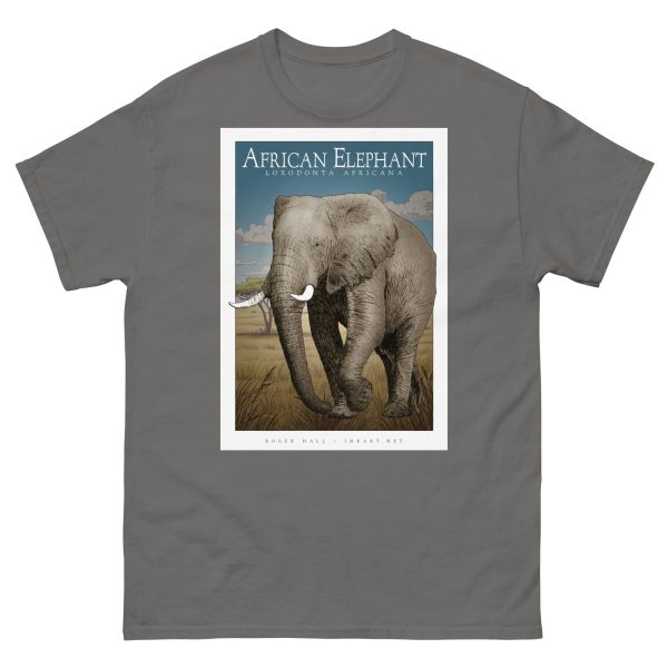 African Elephant - Unisex classic tee - Image 5