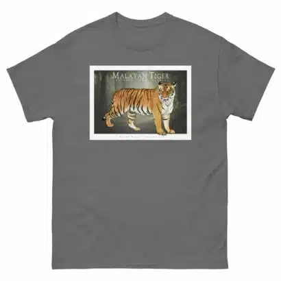 Malayan Tiger - Unisex classic tee - Image 5