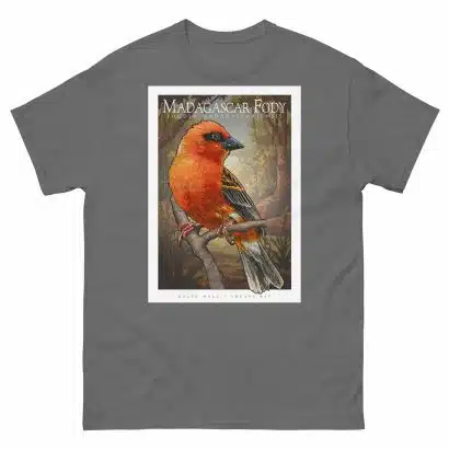 Madagascar or Red Fody - Unisex classic tee - Image 5