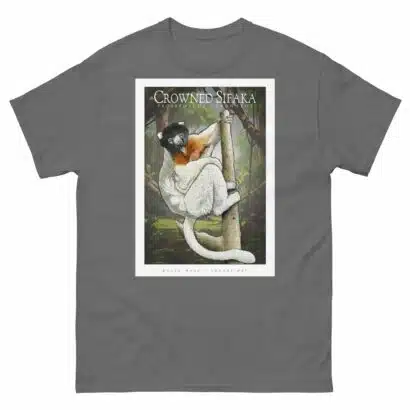 Crowned Sifaka - Unisex classic tee - Image 5