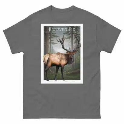 Roosevelt Elk - Unisex classic tee - Image 5