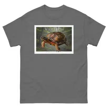 Wood Turtle - Unisex classic tee - Image 5