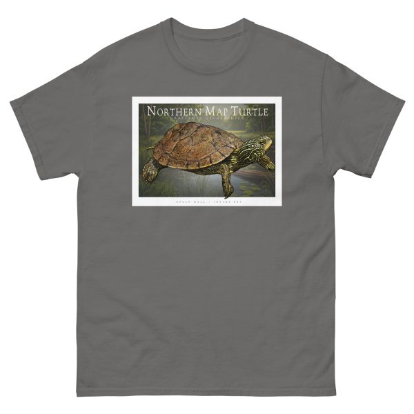Northern Map Turtle - Unisex classic tee - Image 5