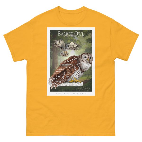 Barred Owl - Unisex classic tee - Image 9